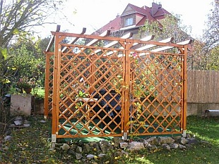 Pergola v zahradě - zahradní pergola Linda (VLADEKO)