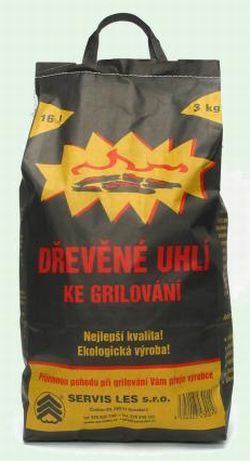 Zahradní krby a grily - dřevěné uhlí (SERVIS LES)