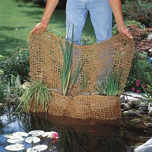 Jezírka: pěstební vaky z kokosové tkaniny (GARDENA)